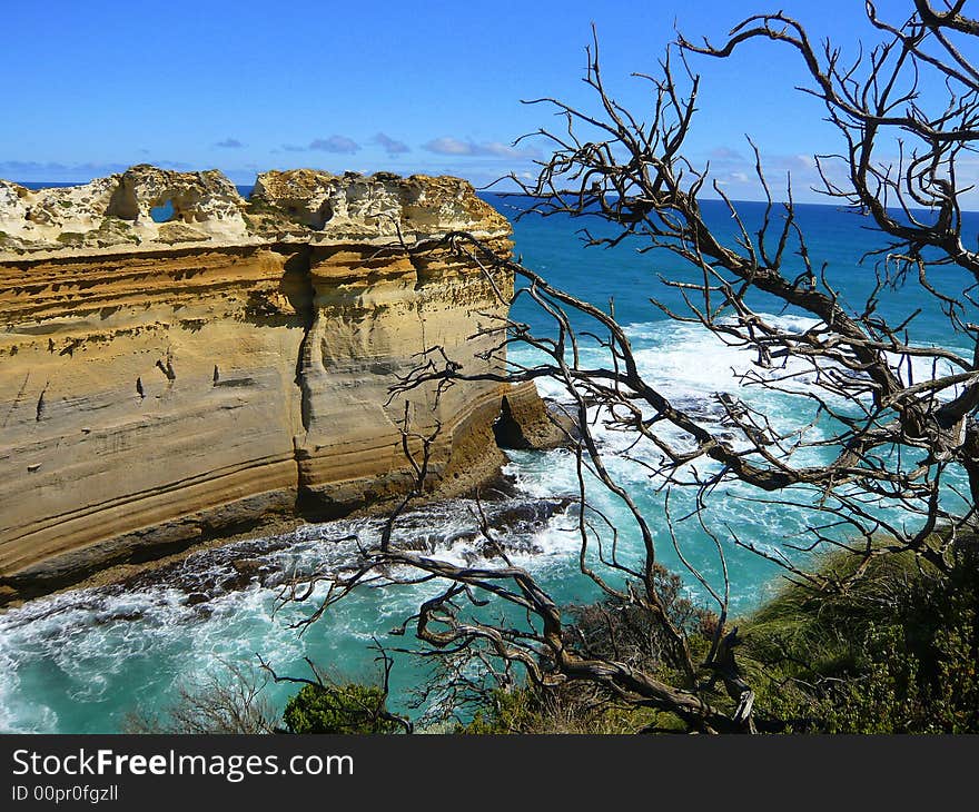 Rugged Coastline, Great Ocean Road