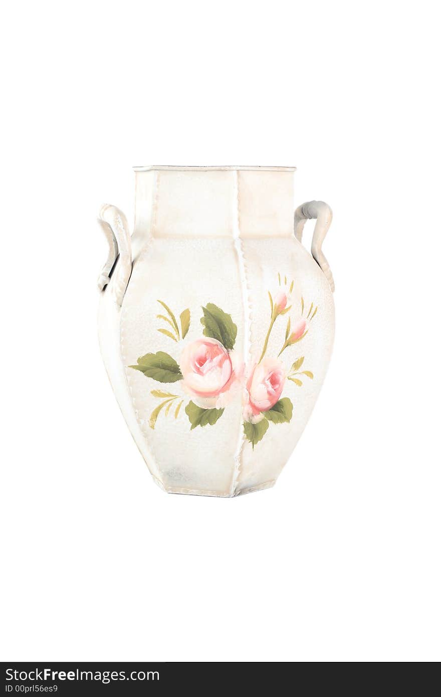 Beautiful painted vase