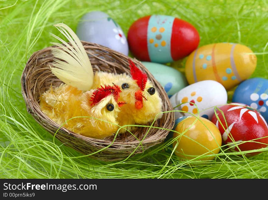 Easter decoration eggs