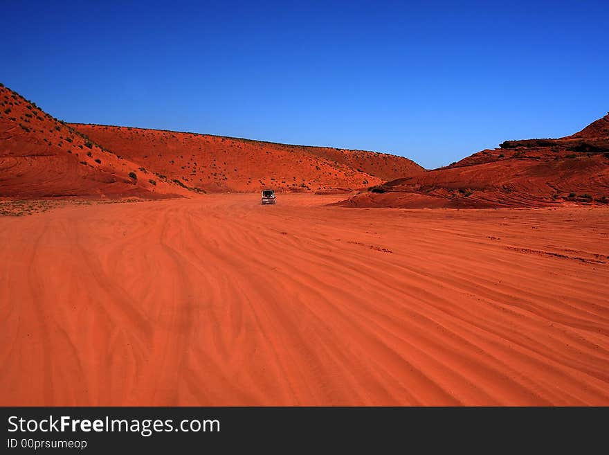 Red desert