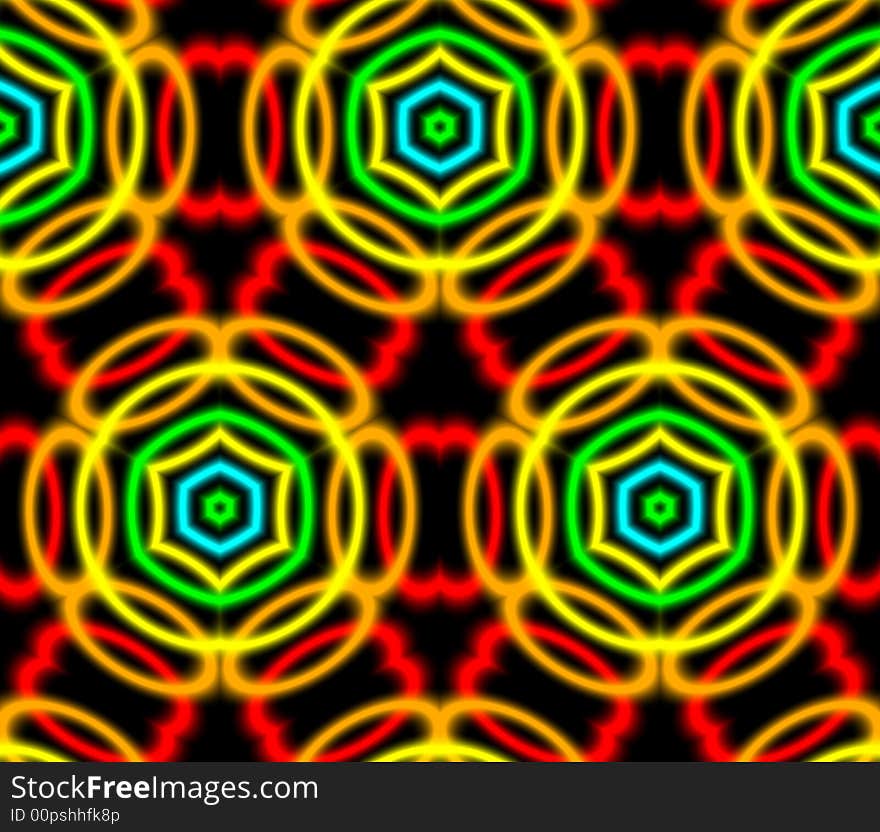 Abstract seamless texture with structure of an ornament