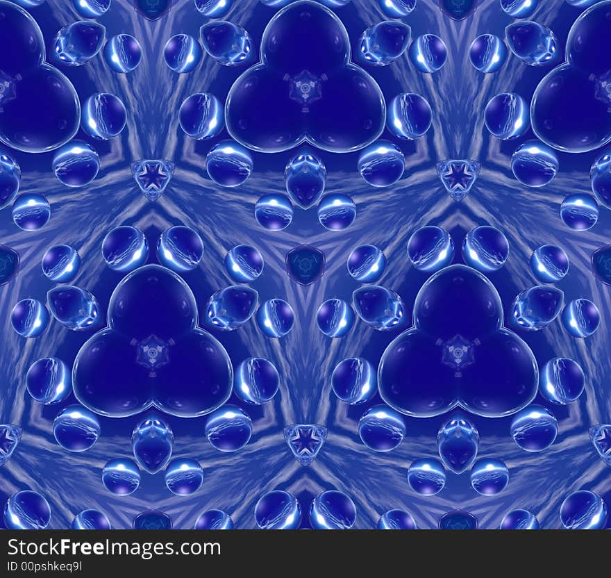 Abstract seamless texture with structure of an ornament