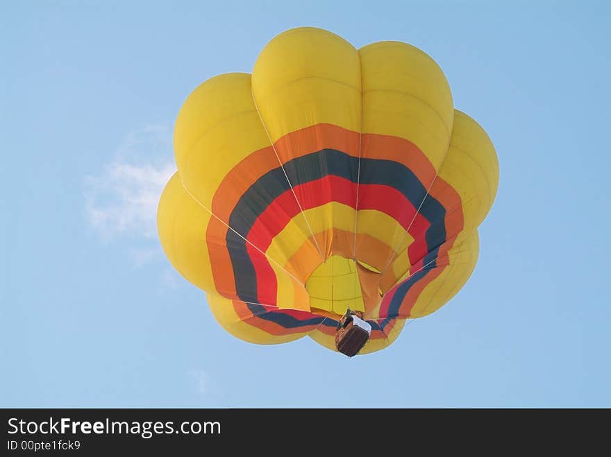 Yellow Hot-air Balloon