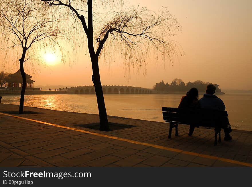 The Dusk Of Summer Palace