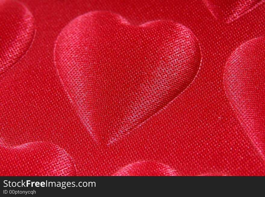 Decorative abstract Valentines background with red hearts. Decorative abstract Valentines background with red hearts.