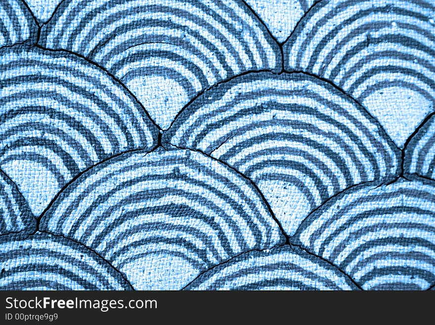 Abstract background with curves in blue tones. Abstract background with curves in blue tones