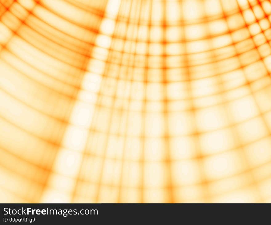 Checked orange background. Fractal illustration. Checked orange background. Fractal illustration