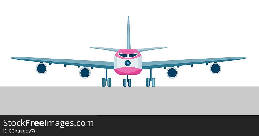 Vector art on air travel and transport. Vector art on air travel and transport