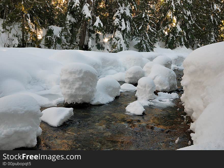 Morning at Denny Creek