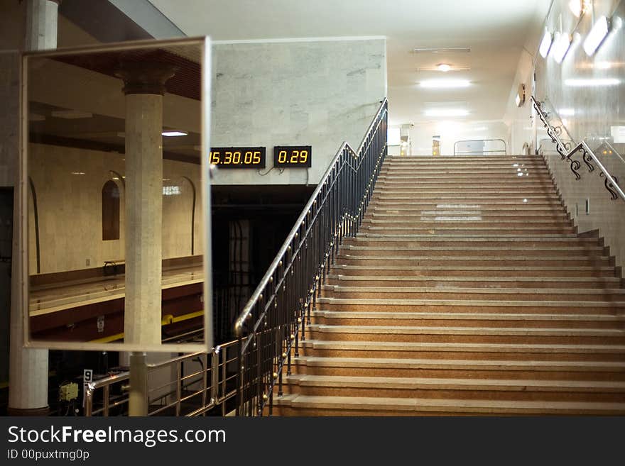 The underground station