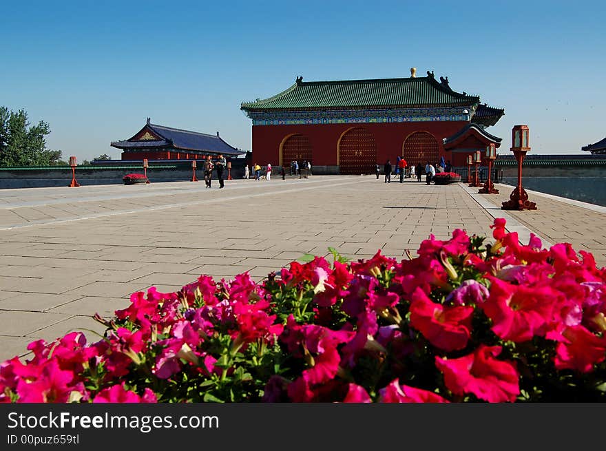 Hall of Prayer for Good Harvest in the Temple of Heaven, world historic heritage