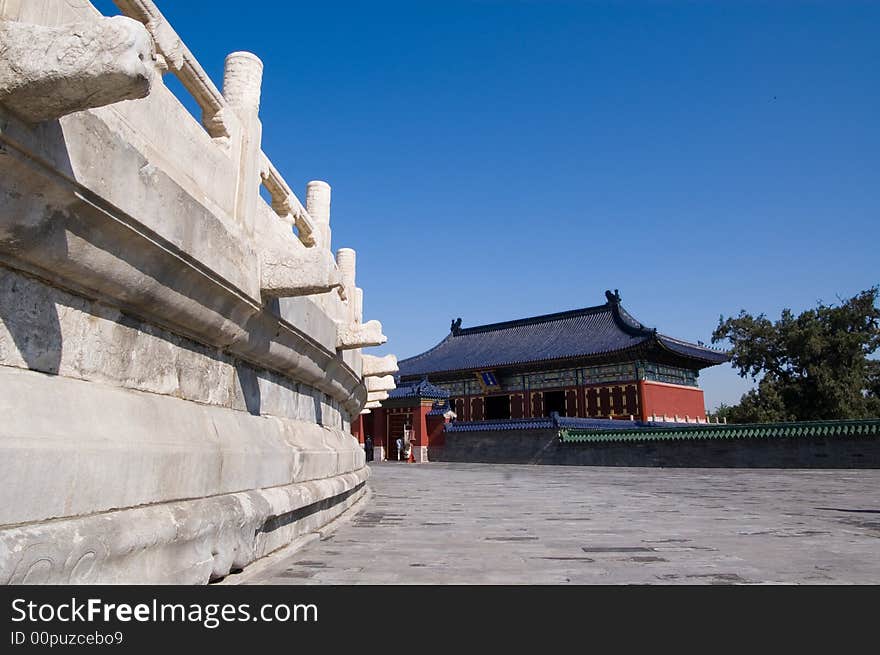 Hall of Prayer for Good Harvest in the 
Temple of Heaven, world historic heritage