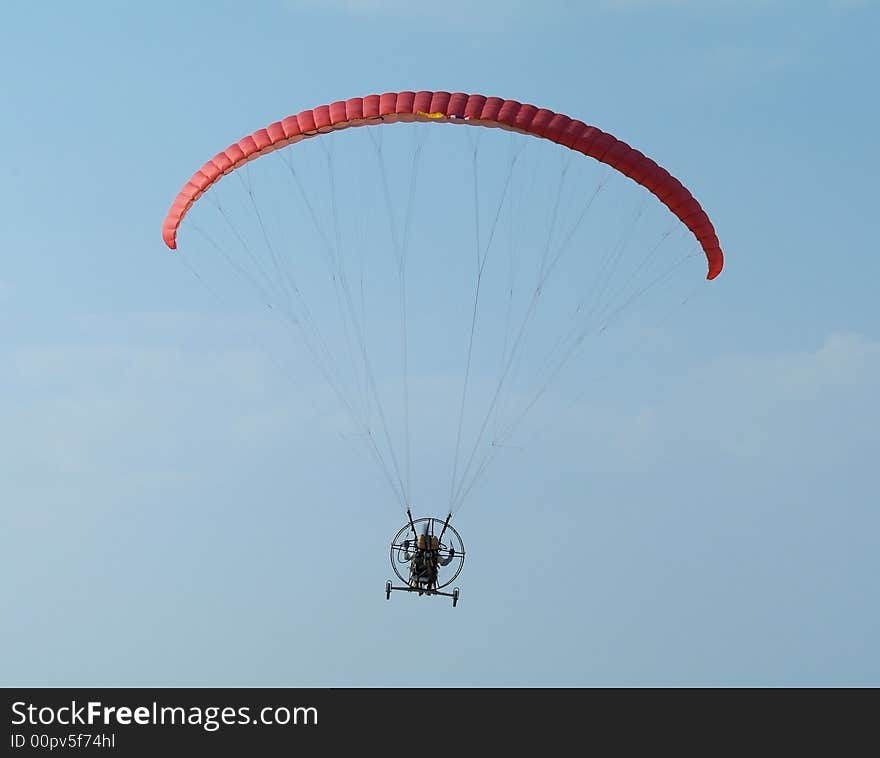 Paramotor Flying