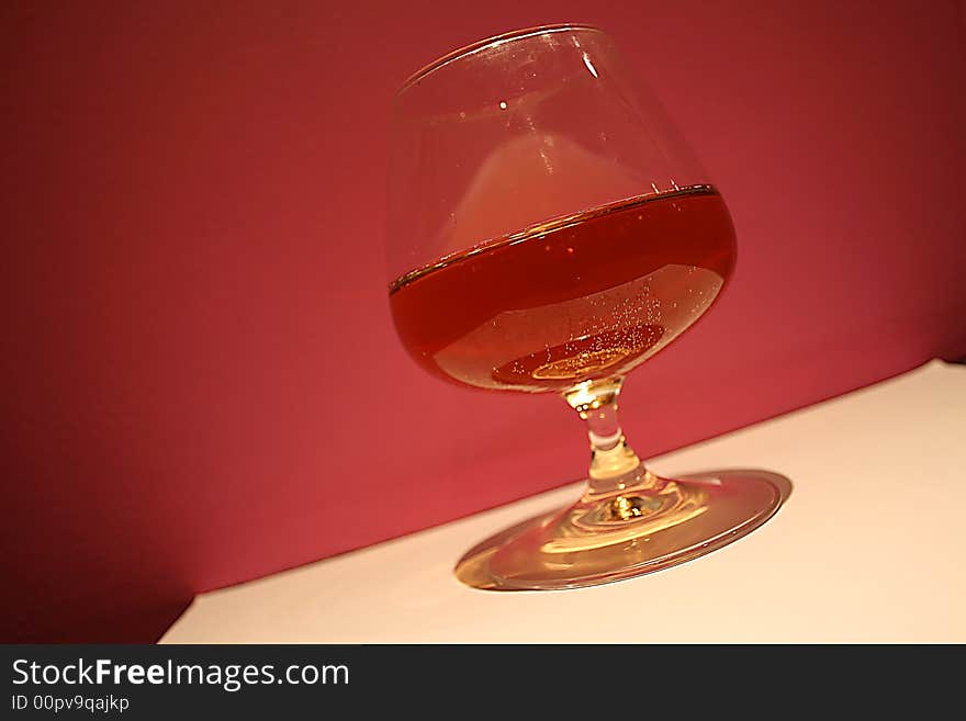 Whisky On Ballon Glass