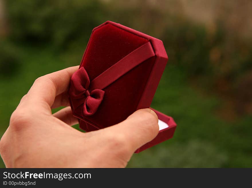 Red gift box