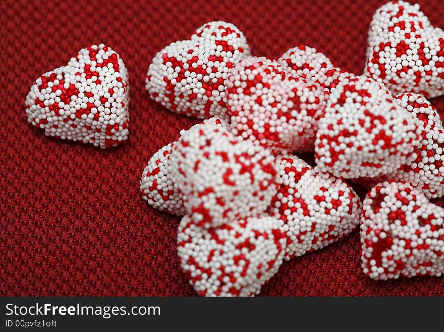 Valentine Hearts Candy