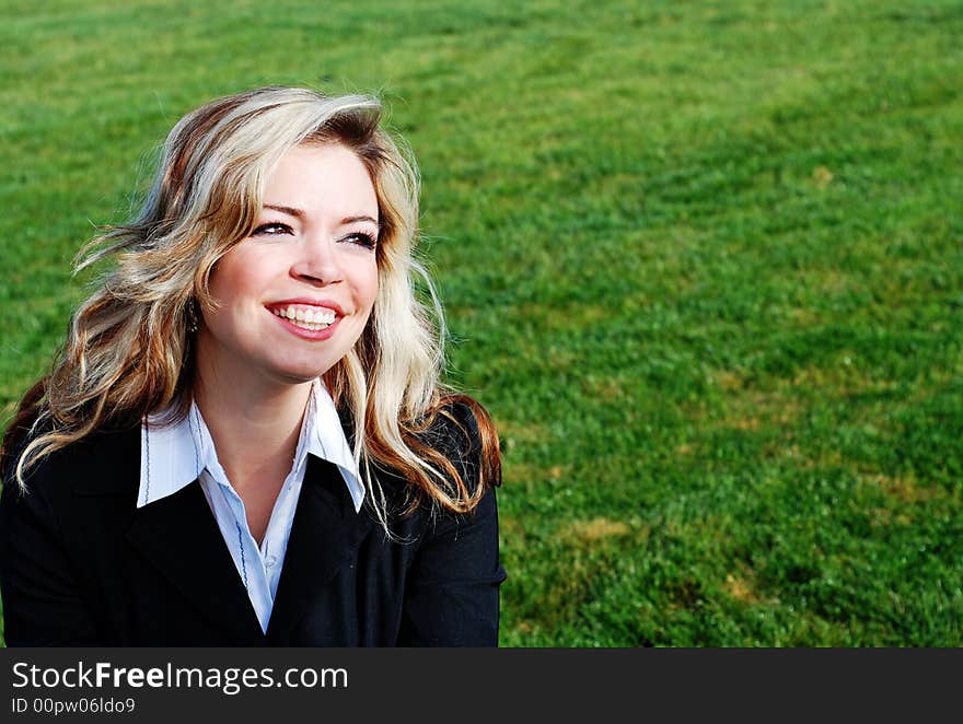 Portrait of a confident and successful businesswoman. Portrait of a confident and successful businesswoman