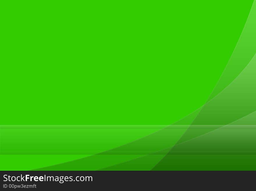 Illustration of a green background with copy space