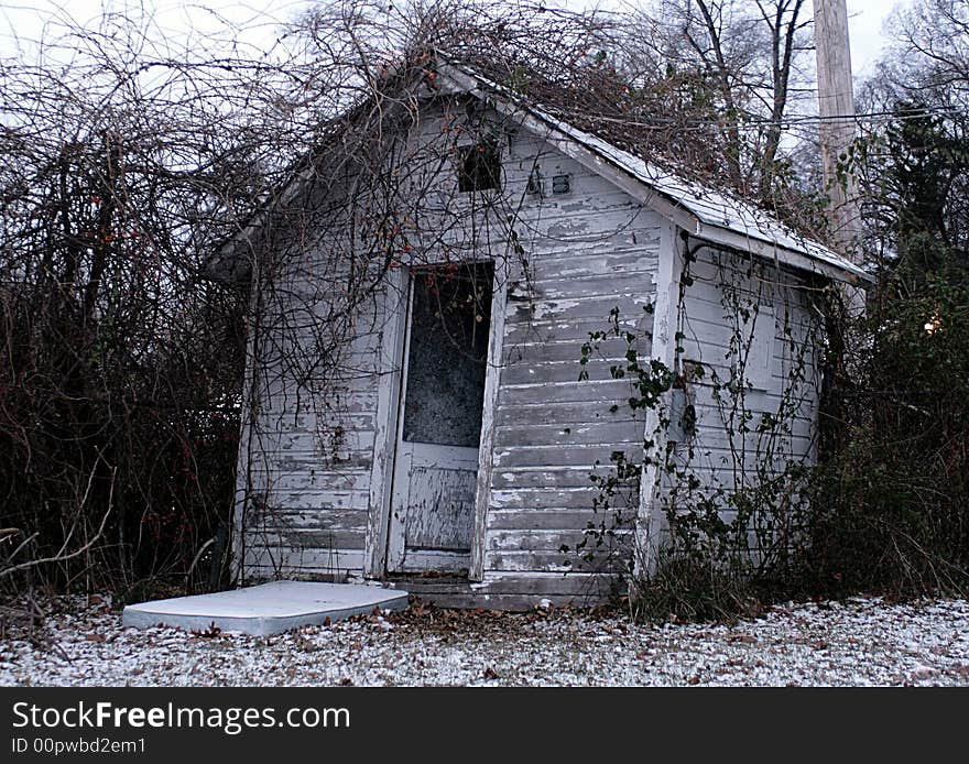 Old Wooden Shed