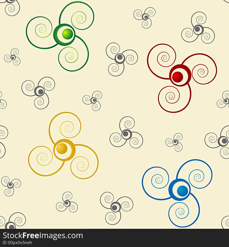 Abstract Seamless Vector