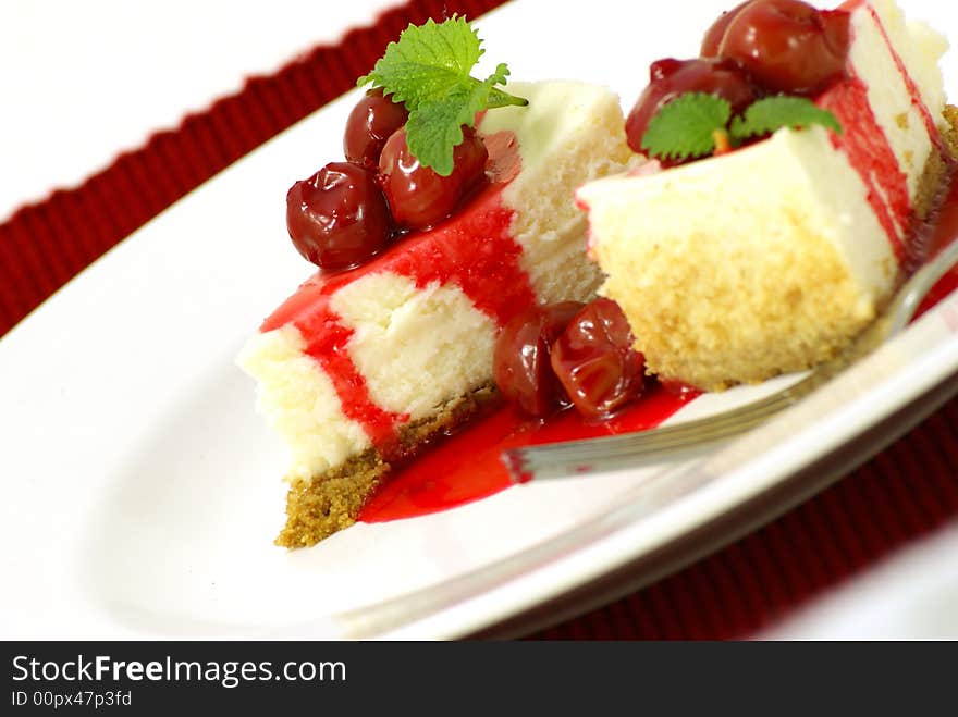 Cherry Cheesecake