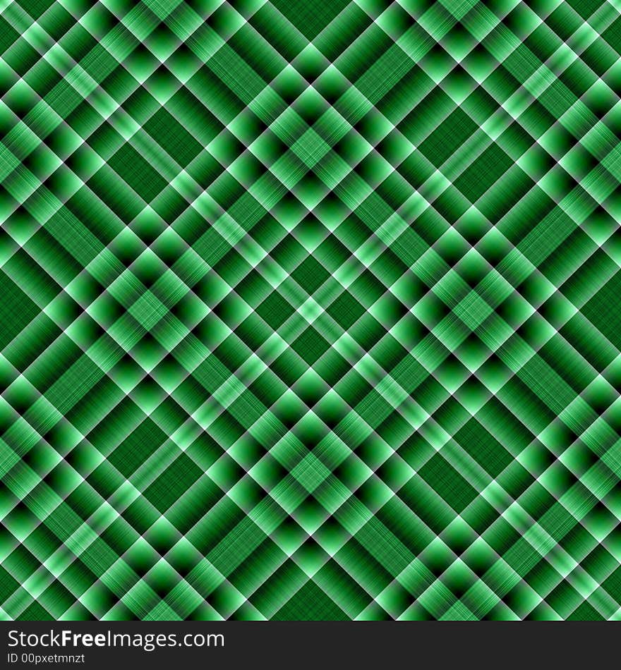 Green plaid