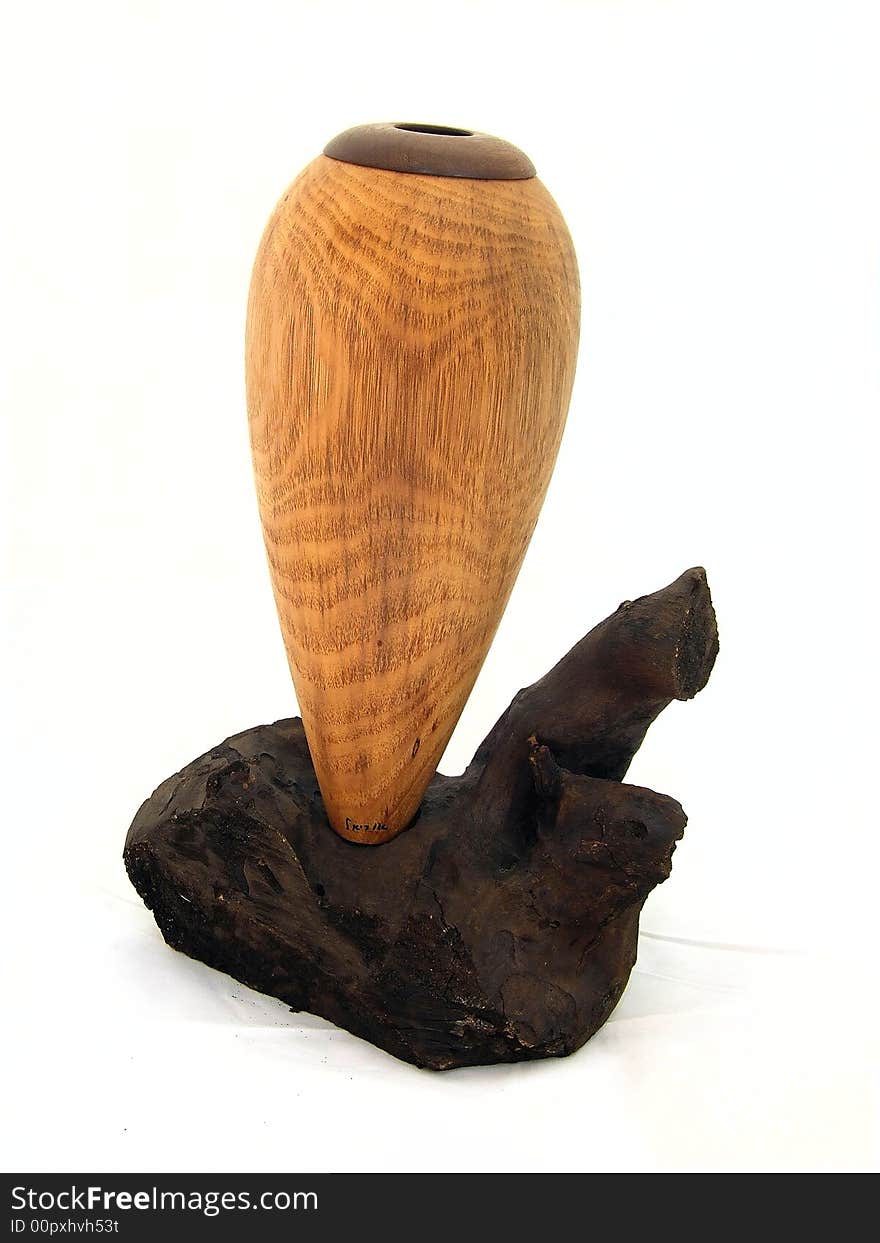 Vase Wooden