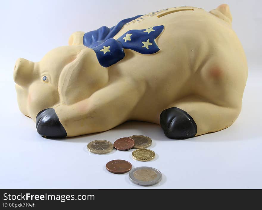 Pig money box