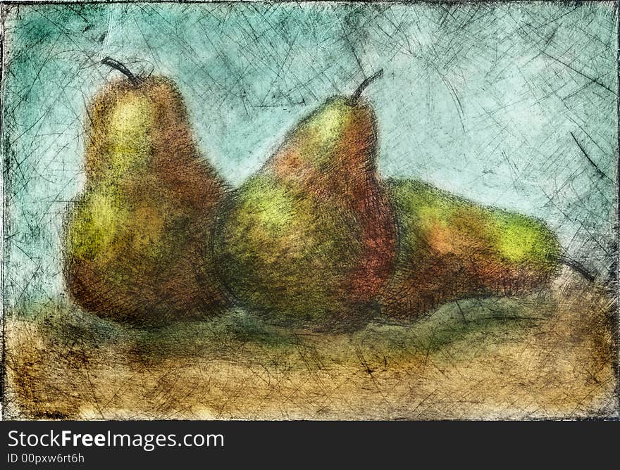 Pears Grunge