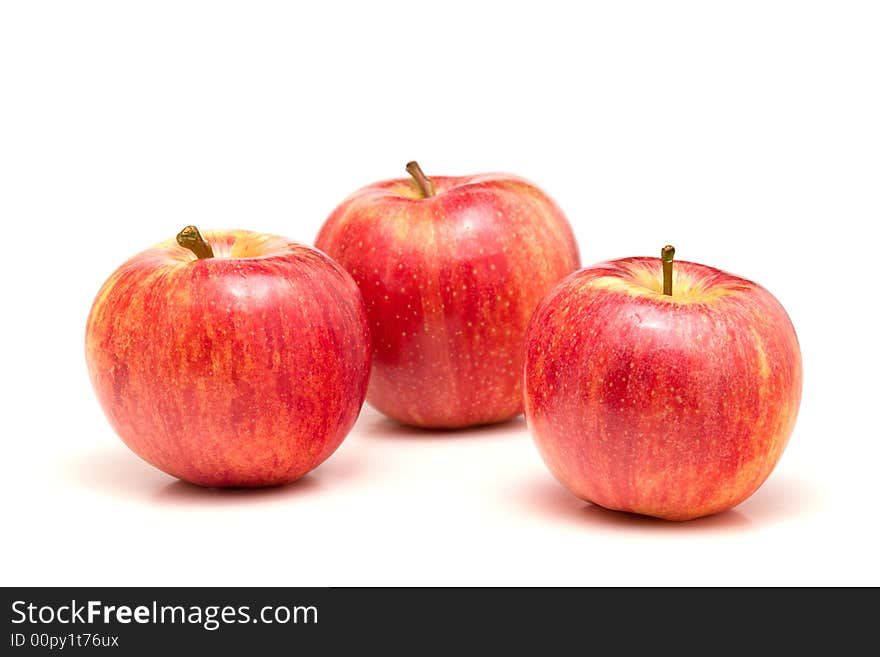 Red Apples Isolated On White