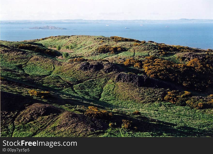 Beautiful Scenery near Edinburgh, Scotland. Beautiful Scenery near Edinburgh, Scotland.