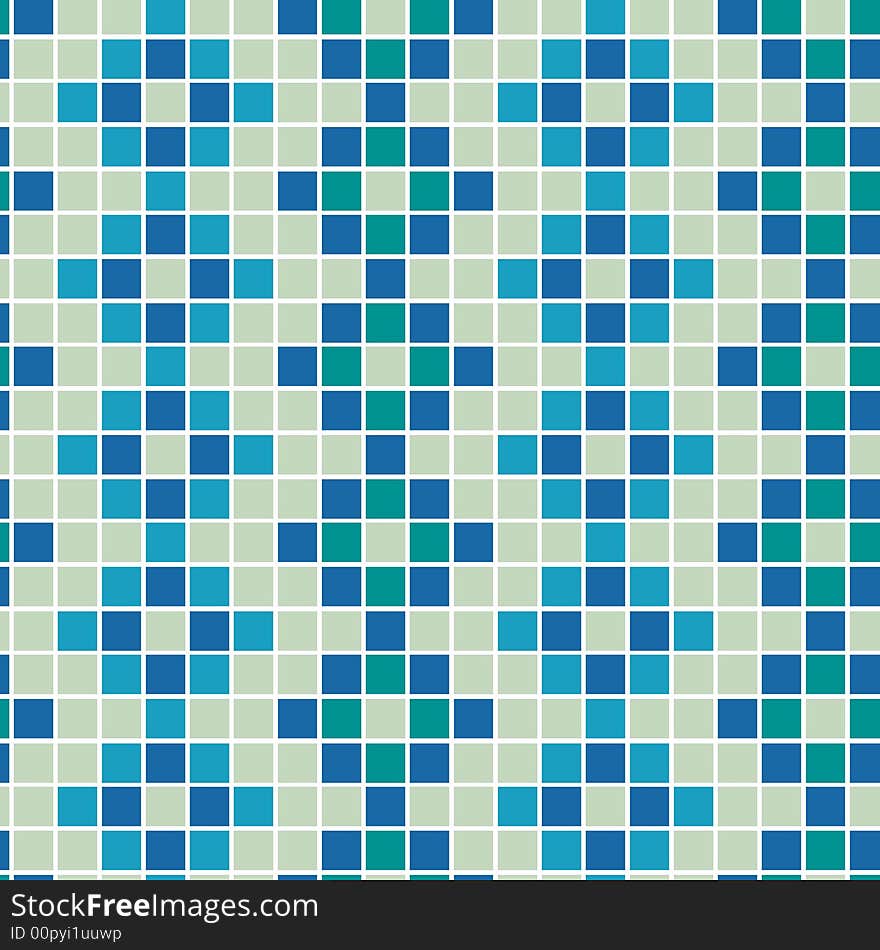 Motley tiles - seamless vector pattern. Motley tiles - seamless vector pattern