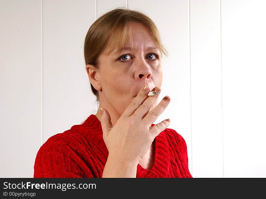 Woman Smoking