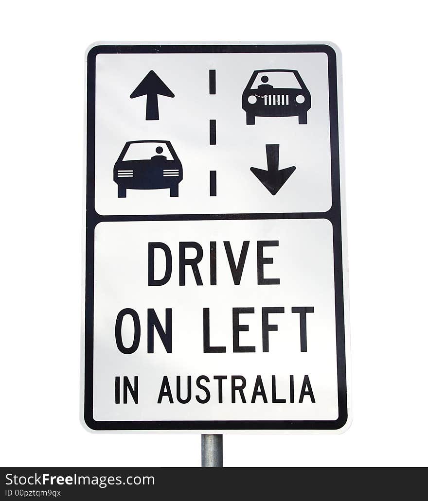 Drive on left