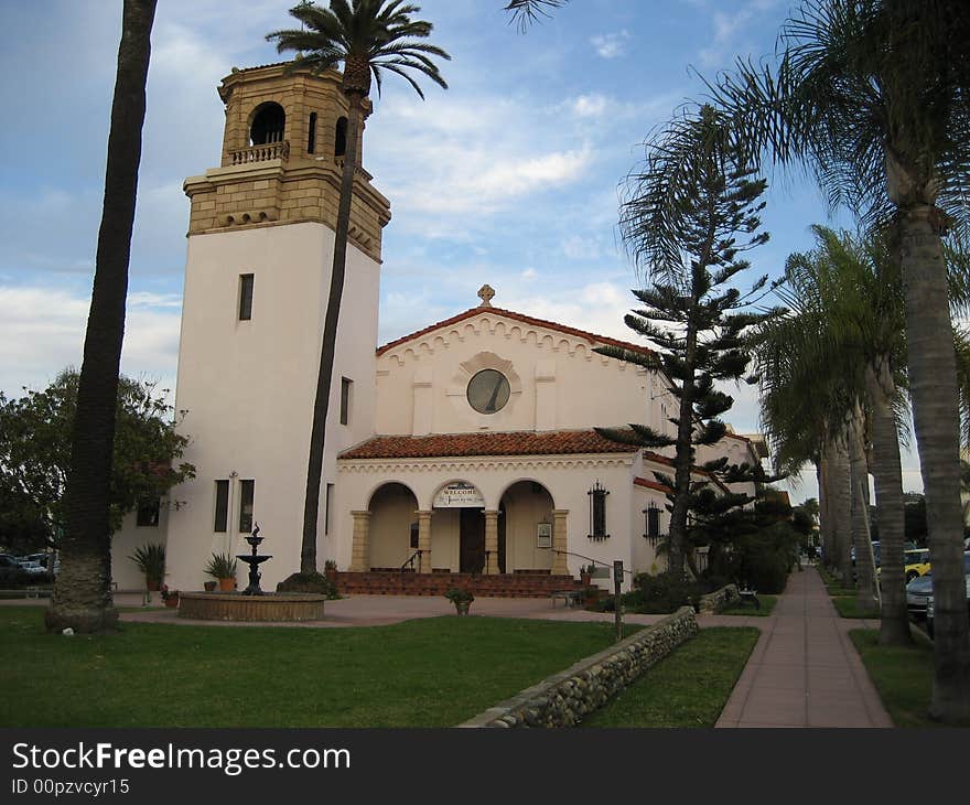 Church at La Jolla Cove