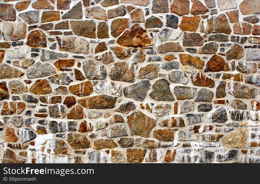 The brickwall background. Old surface