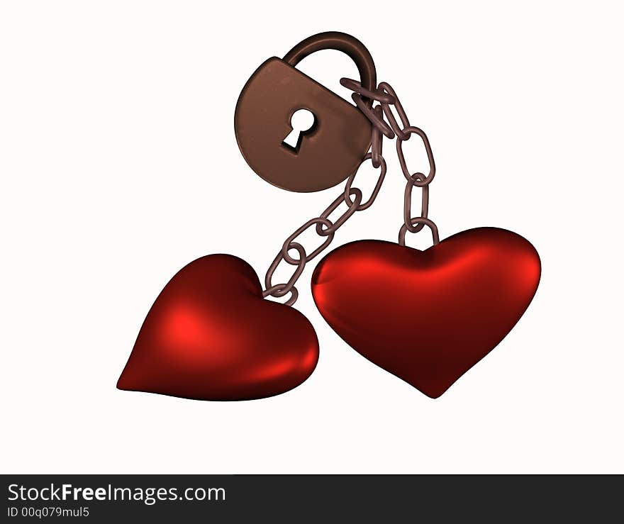 Locked hearts without the key