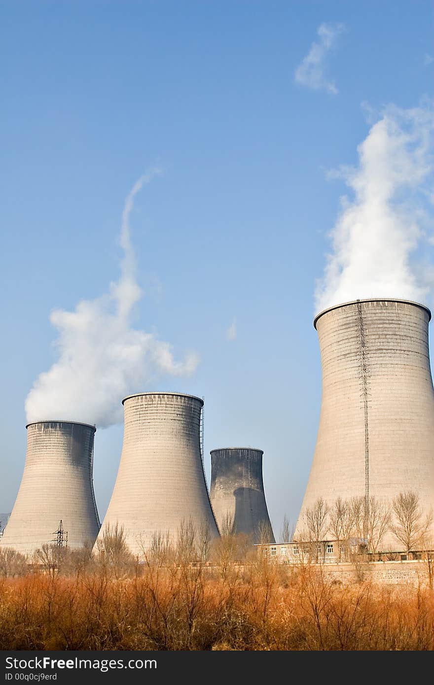 Power plant in northern china