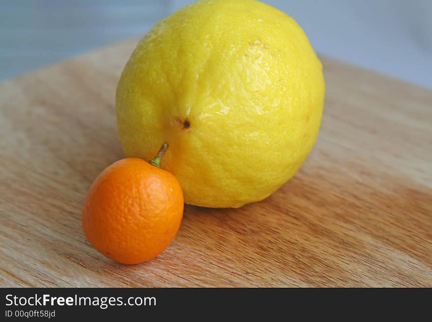 Citrusy goodnes - lemon and kumquat. Citrusy goodnes - lemon and kumquat