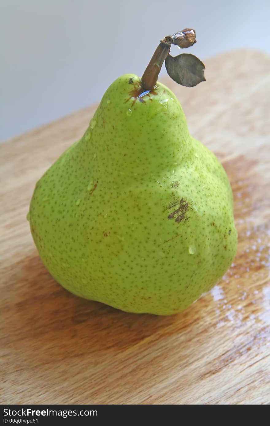 Solitary Pear