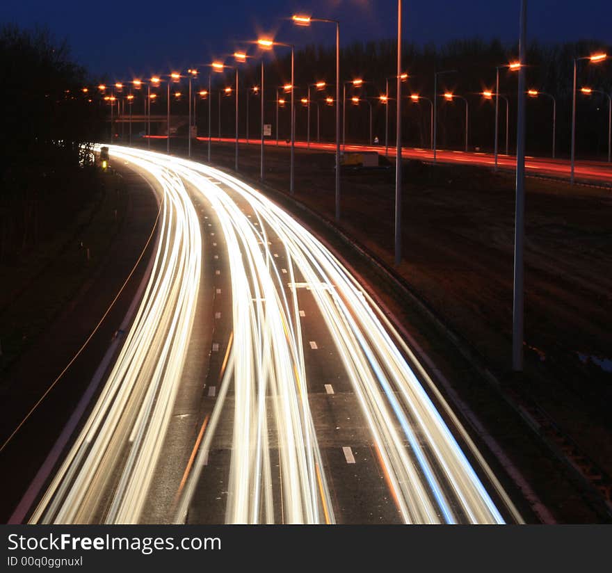 Highway in the early morning