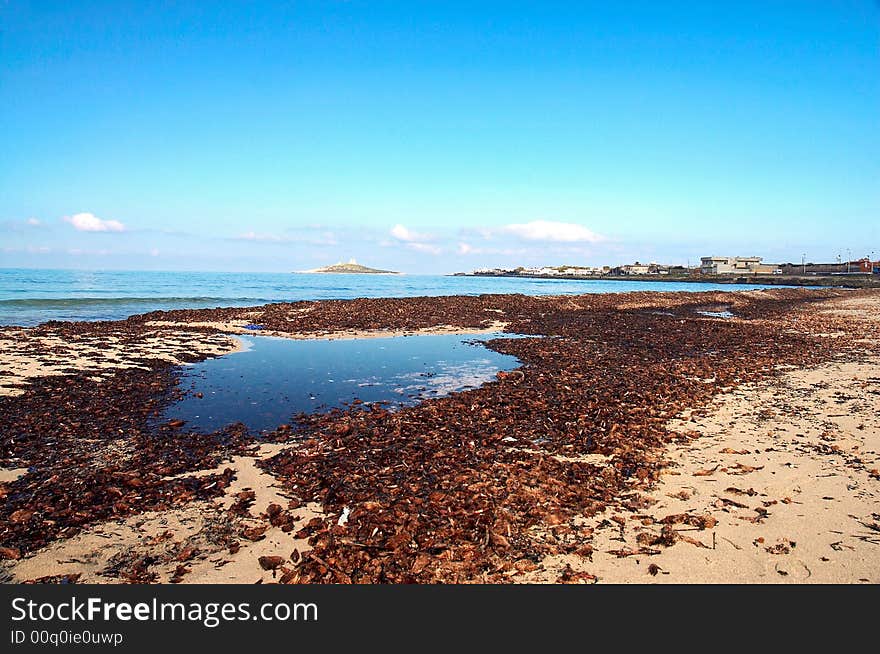 Beach of capaci