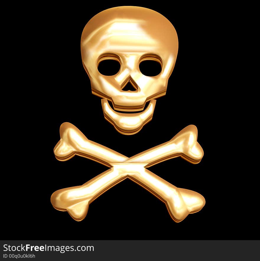 Golden Skull