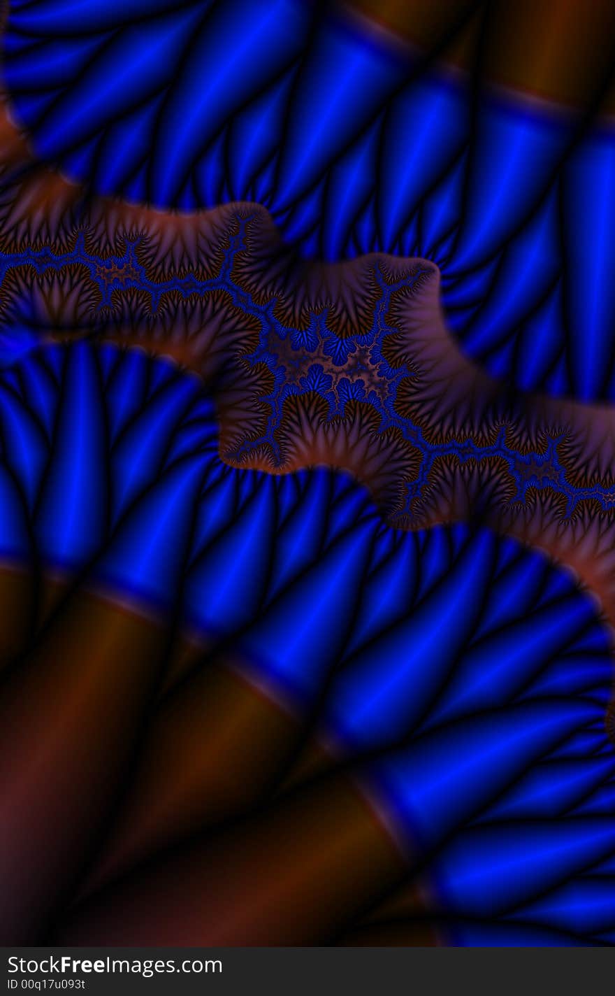 Close Up Hairs fractal generated background image