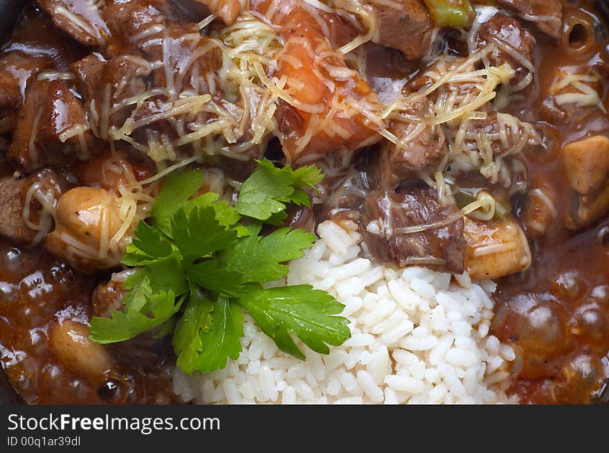 Goulash With Mushrooms