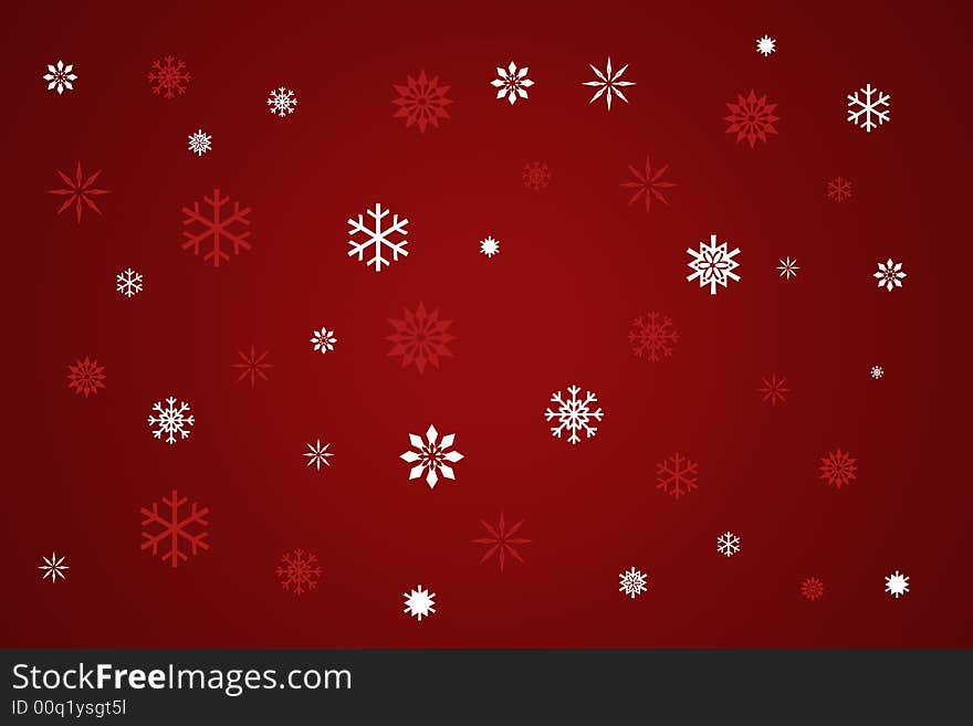 Winter Snow Background