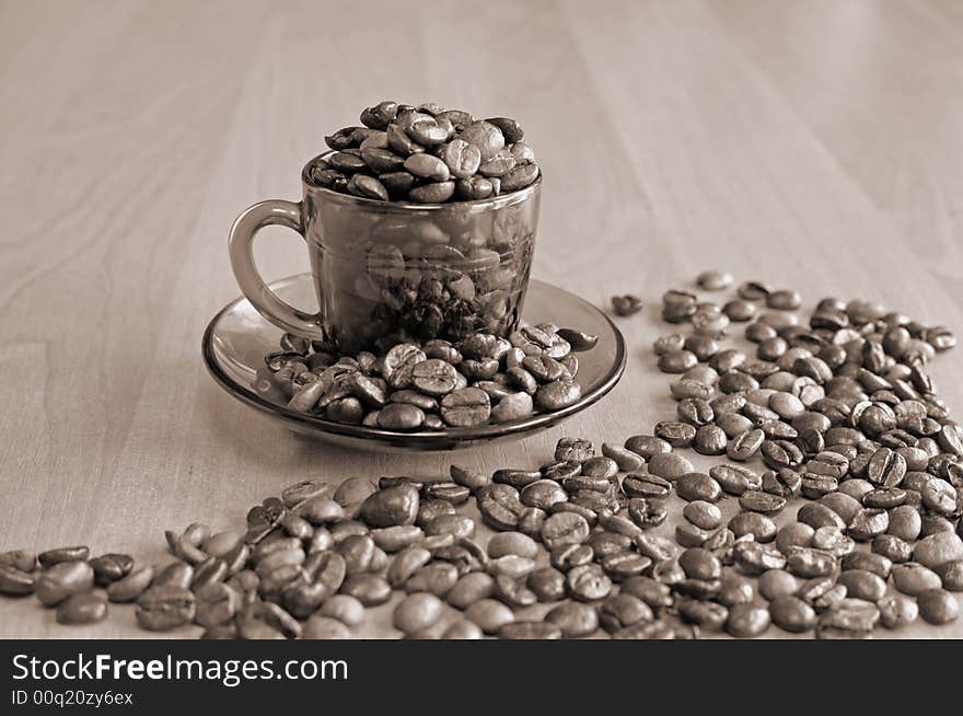 Coffee grains