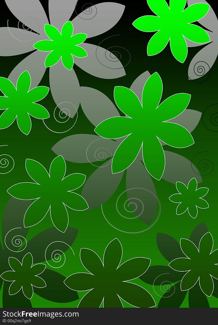 Flowers, background. Background for congratulations.