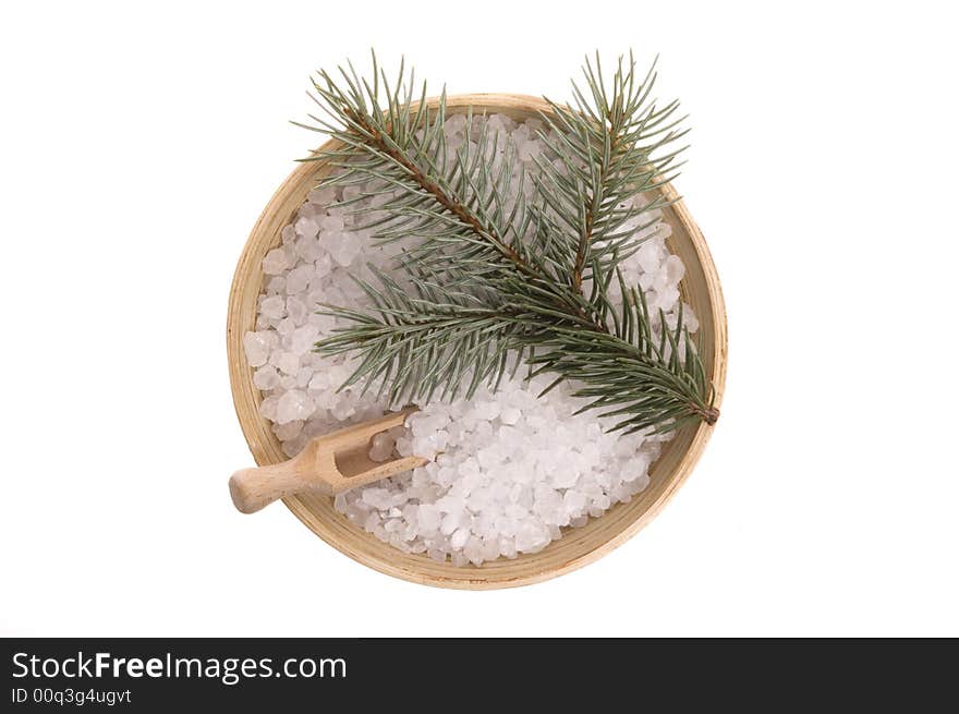 Pine bath items. alternative medicine