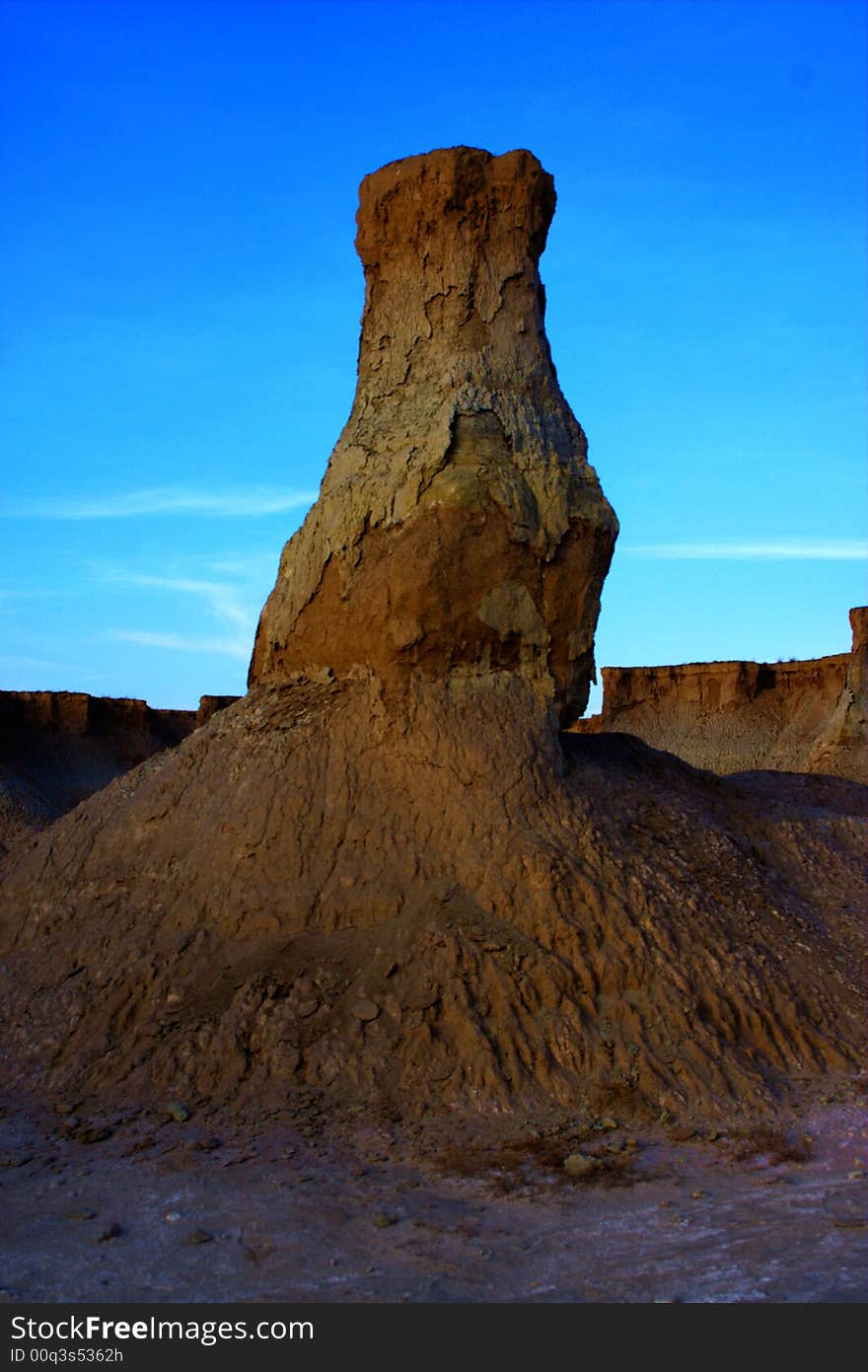 Canyon in Datong, Shanxi Province,China